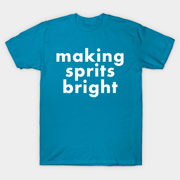 making spirits bright T-Shirt by foxfalcon